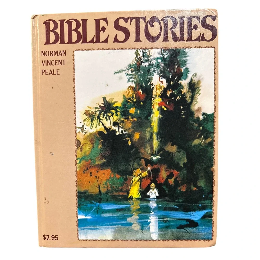 Bible Stories by‎ Norman Vincent Peale Illustrated Grabianski Hardcover 1978